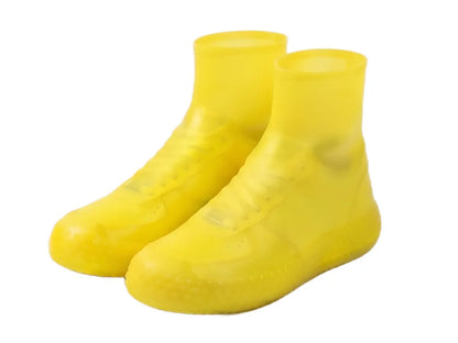 ⏰ Nepremokavý návlek na topánky do dažďa – Protišmyková podrážka a jednoduché nasadenie/vyzliekanie – Opakovane použiteľný, ideálny do mokrého počasia alebo zablatených prechádzok – hodí sa do väčšiny topánok, udržiava nohy v suchu 🌧️