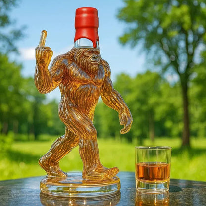 Whiskey palackkészlet vicces dizájnnal (300-330ml)｜10 kreatív és eredeti modell｜Eredeti ajándék és stílusos bárdekoráció
