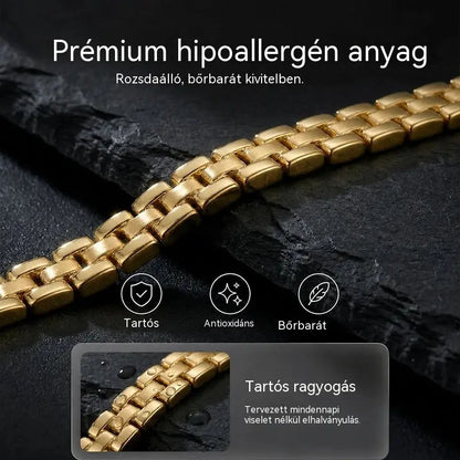 ✨ 50% KEDVEZMÉNY! 🔷 Geometrikus szemekből álló karkötő: minimalista, modern és finom. Tökéletes mindennapi viseletre vagy visszafogott kiegészítőként. Kényelmes és sokoldalú. 💫