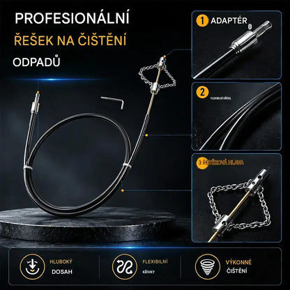 Nástroje na odstraňování ucpaných odtoků a toalet