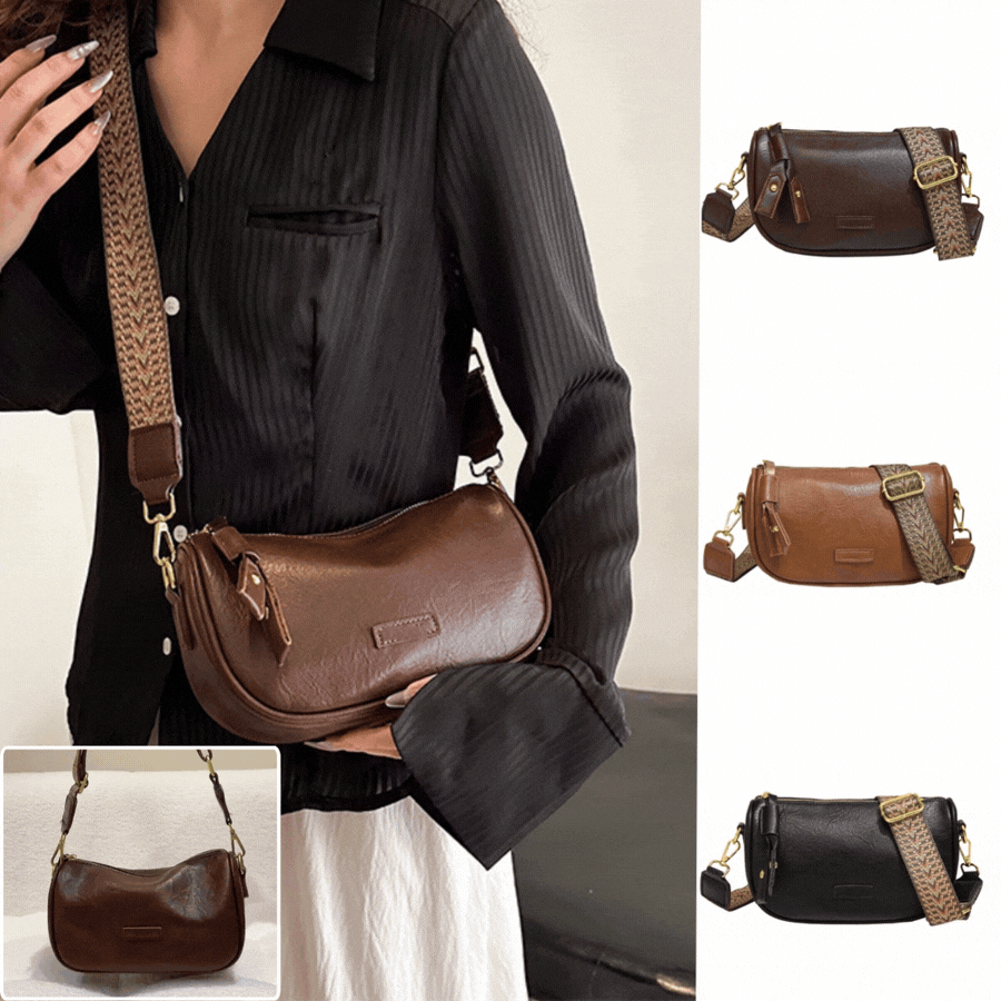 🔥😍Časově omezená speciální nabídka👜Nová retro dámská crossbody kabelka, decentní a elegantní, dostupná ve třech barvách