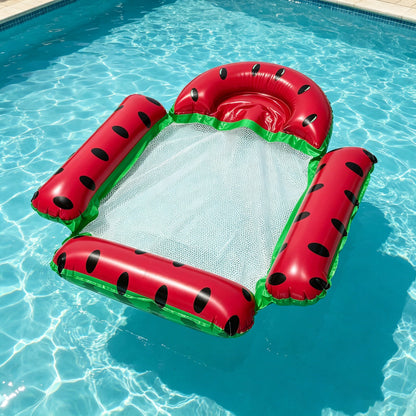 🌊 Tumbona inflable ultracómoda 🏖️ Colchón flotante con 4 tubos + respaldo cómodo (incluye bomba de aire gratis 🎁)