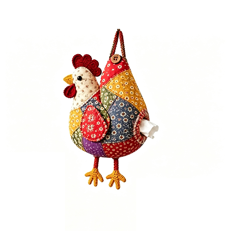 🐔Állatmotívumos papírzsebkendő-tartó varrókészlet