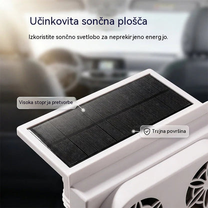 50 % POPUSTA🌀Ventilator za avto na sončno energijo