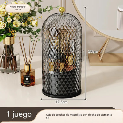 Caja de almacenamiento de cosméticos multifuncional de lujo