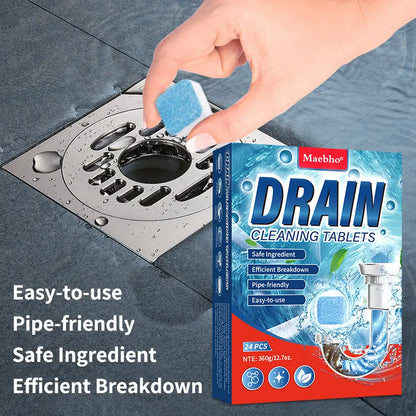 📢📢Kupte 1 kusy a 1 dostanete zdarma⏰Rozpustné tablety k odstranění ucpání odpadu