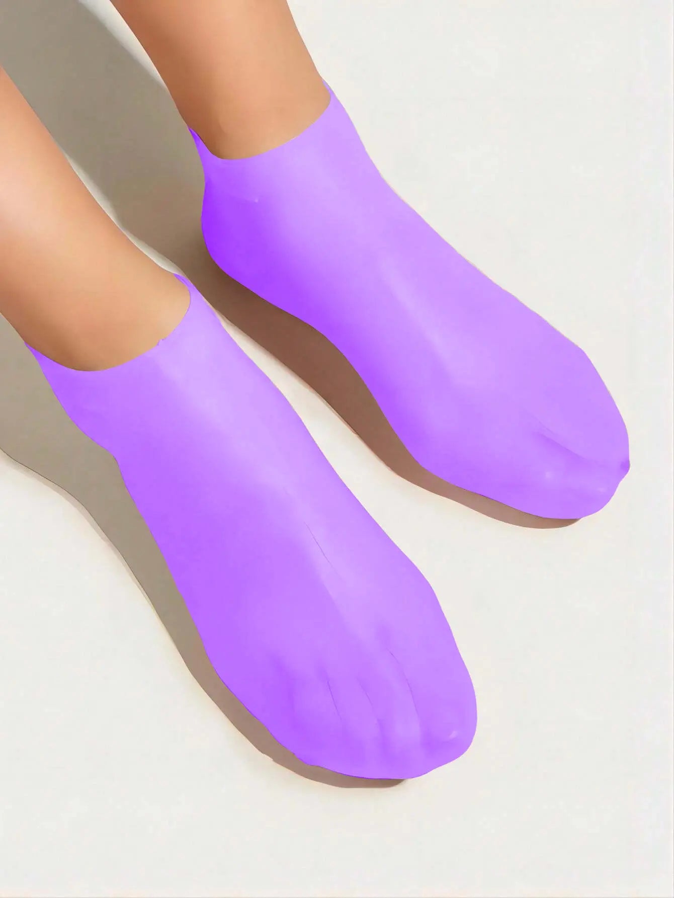 🔥¡Oferta 1+2! 👣 Mascarilla hidratante para pies, calcetines exfoliantes de silicona y calcetines protectores para la playa (3 pares)