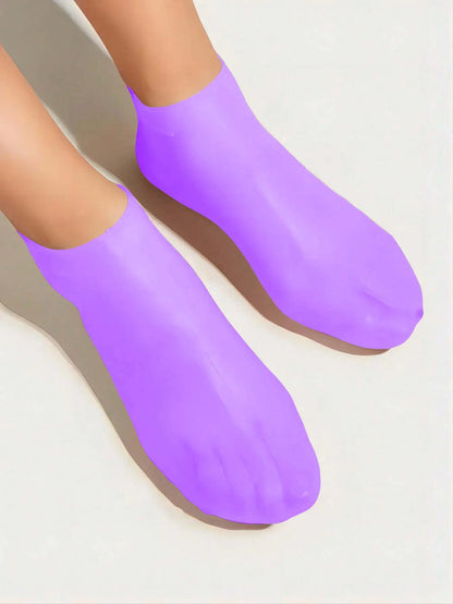 🔥¡Oferta 1+2! 👣 Mascarilla hidratante para pies, calcetines exfoliantes de silicona y calcetines protectores para la playa (3 pares)