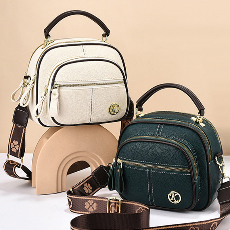2026 Nová módní crossbody taška s potiskem, velká kapacita, přenosná