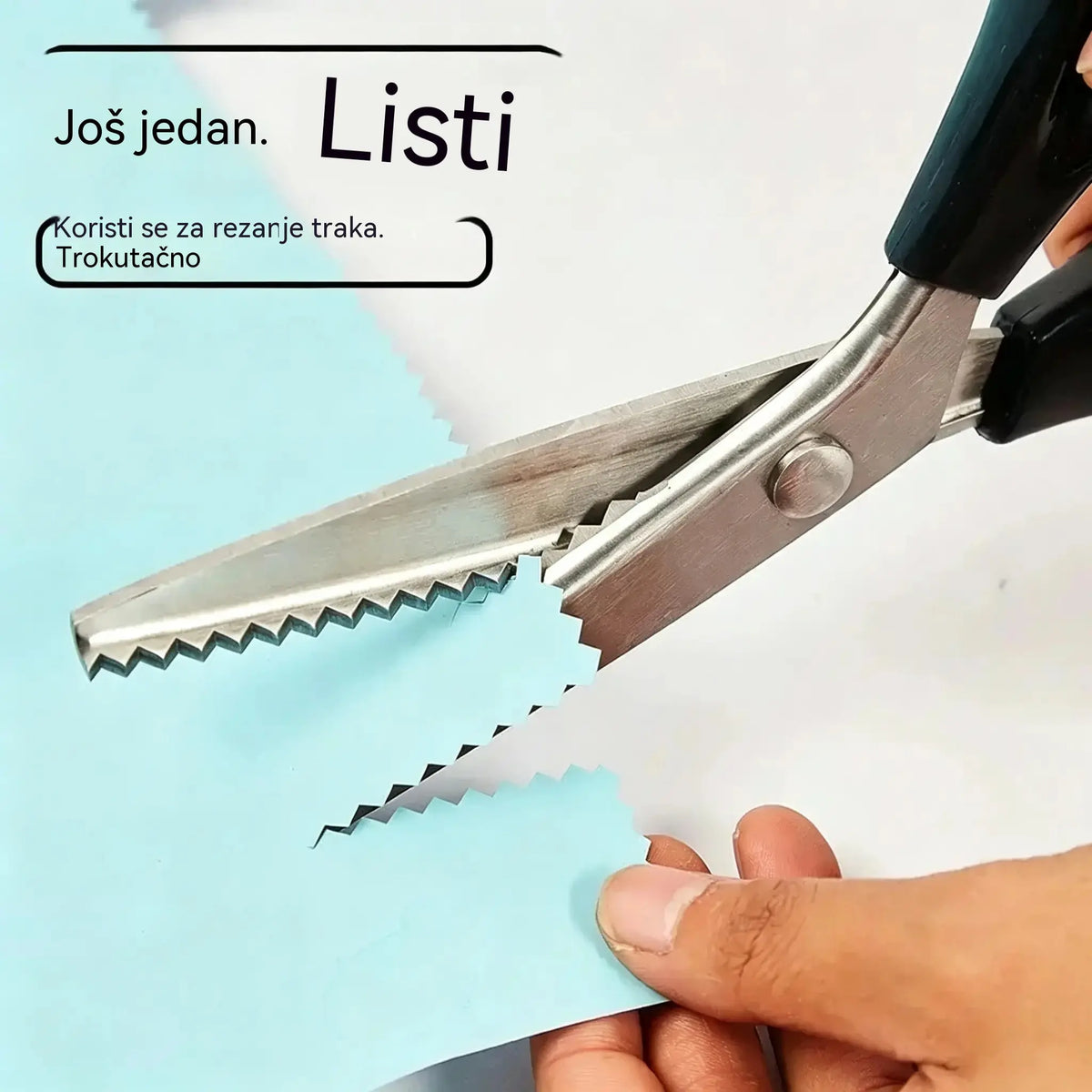 Kupi 1, dobi 1 gratis (2 artikla)  23 eura！ Profesionalne nazubljene škare – Oštre nazubljene škare