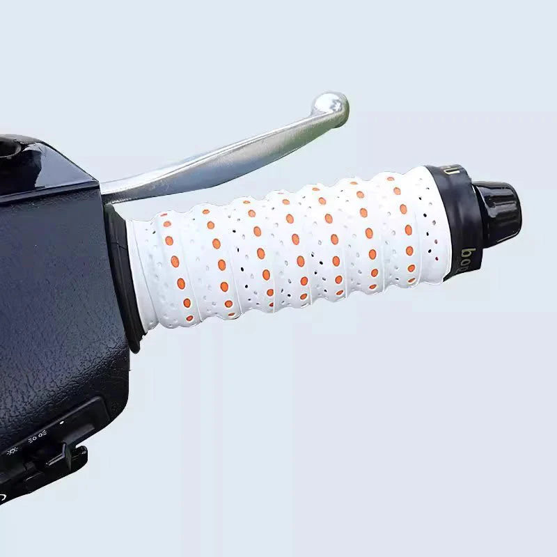 💯Mäkká protišmyková silikónová páska na riadidlá motocykla/bicykla