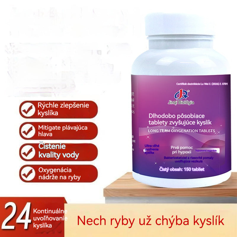 🐟【【150 kapsúl】19 eur za fľašu】💧 Šumivé tablety na čistenie vody v akváriu a jazierku, okysličovacie tablety na akváriu 🔥