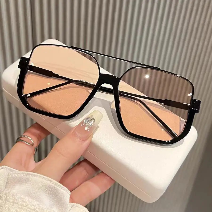 [Compra 1 y llévate 1 gratis]Gafas de sol retro multicolor