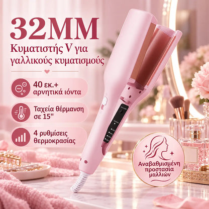 💈1 darab 11500 Ft 💐💁‍♀️ Hajhullámosító – Szalonminőségű fény és hővédelem ✨