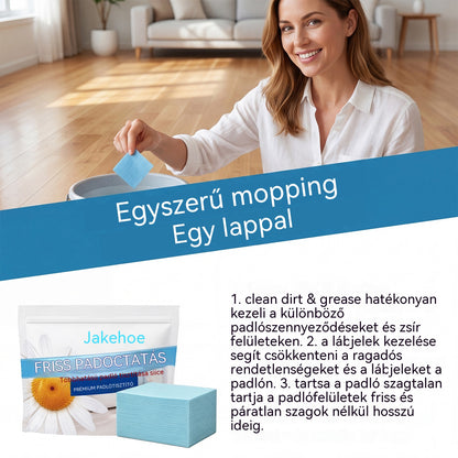✨ Csempepadló-tisztító – Mélytisztító hatású fugákhoz, kő- és kerámiapadlókra (1 csomag/30 darab) 😌