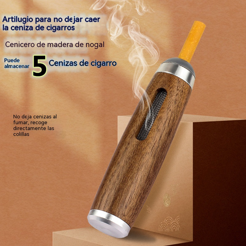 Mini cenicero portátil para coche