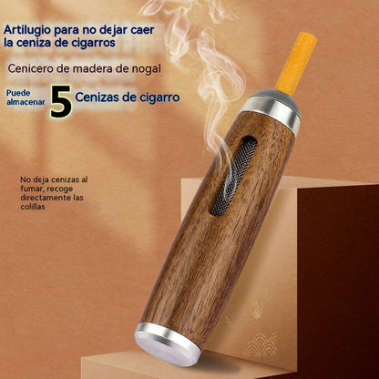 Mini cenicero portátil para coche
