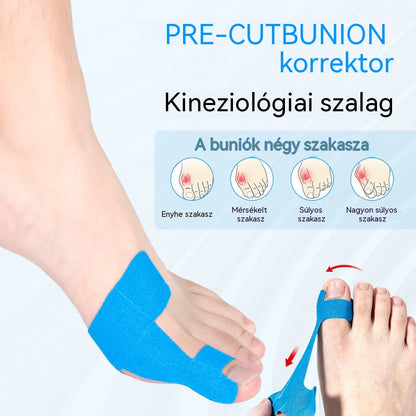 👍Hallux valgus korrekciós tapasz – fájdalomcsillapítás + lábforma korrekció egyben!
