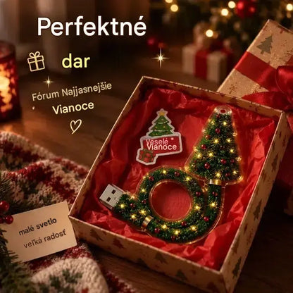 🎄💡 Nočné svetlo s projektorom v tvare vianočného stromčeka — stropná dekorácia do zásuvky