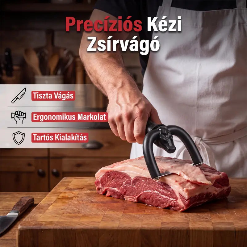 🥩🔥Kézi zsíreltávolító marha- és sertéshúshoz - Egészségesebb főzés, könnyedén eltávolítja a felesleges zsírt
