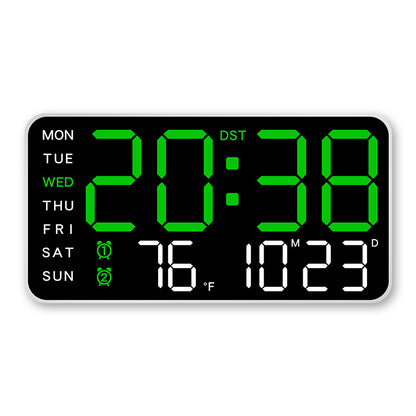 🕰️ ¡Más de 50.000 unidades vendidas! 🛏️ Reloj digital para el hogar y la oficina: ¡despierte suavemente y olvídese de las alarmas molestas! Brillo ajustable, funcionamiento silencioso por la noche. 🌙