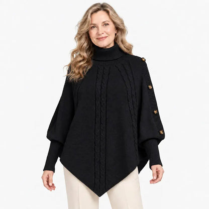 【S-3XL】Igazi sláger az őszi-téli szezonban! Ezzel a meleg, kötött köpennyel könnyedén elrejtheted az alakod apróbb hibáit. ✨
