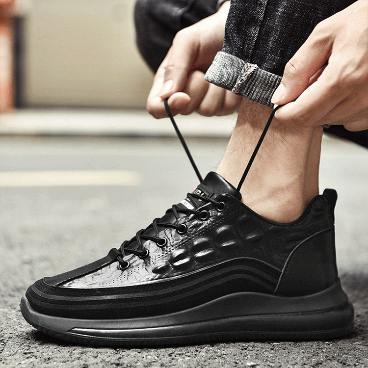 👞【38-48】🐊Luxus olasz sportcipők krokodilmintával