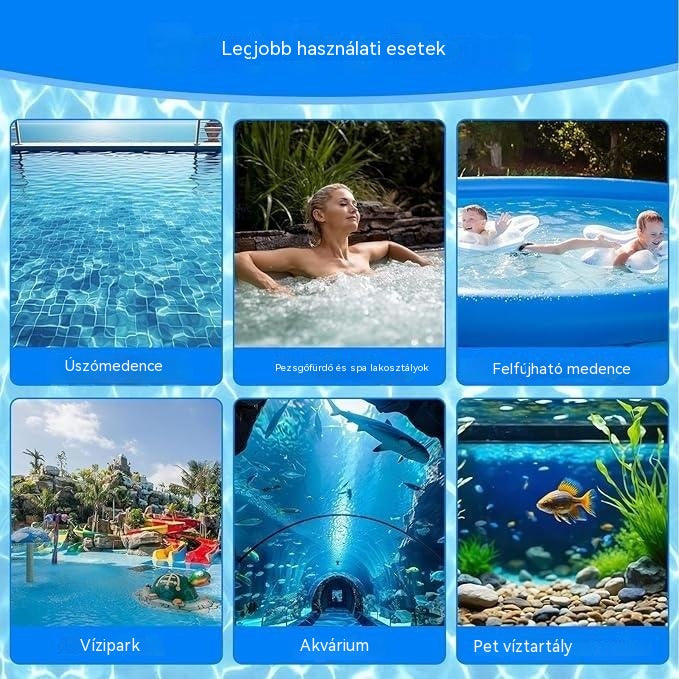 【✨Vásároljon 1-et, kap 1-et ingyen】🏊‍♀️💧Medencetisztító tabletták a tiszta, átlátszó vízért.