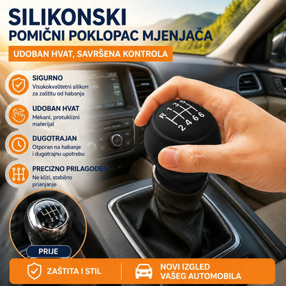 5 komada 22€✨ Dajte svom automobilu novi izgled uz ovu silikonsku navlaku za ručicu mjenjača 🚘