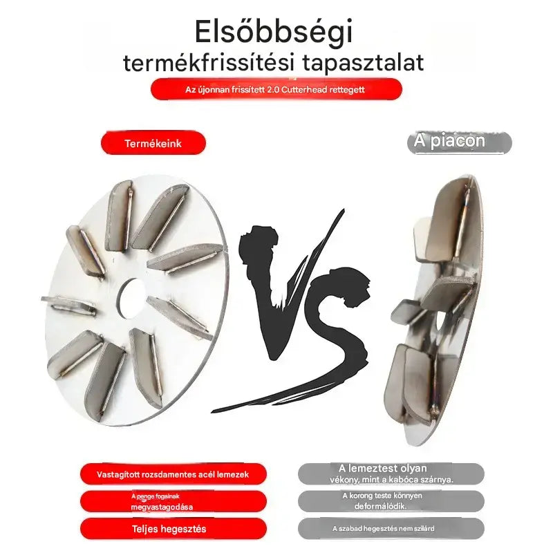 🐖🐂🐏Rozsdamentes acél szőrtelenítő késtárcsa sertésekhez, szarvasmarhákhoz és juhokhoz