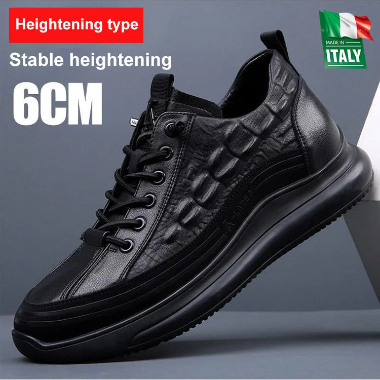 👞【38-48】🐊Luxus olasz sportcipők krokodilmintával