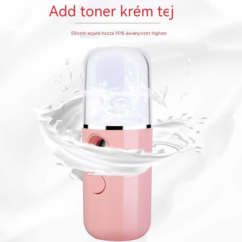 💦【2 darab】Nano Spray Hidratáló Eszköz | Azonnal mélyen behatol a bőrbe, hidratál anélkül, hogy tönkretenné a sminket✨