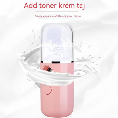 💦【2 darab】Nano Spray Hidratáló Eszköz | Azonnal mélyen behatol a bőrbe, hidratál anélkül, hogy tönkretenné a sminket✨