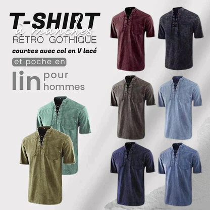 👔【620 Kč za kus】Pánská ležérní trendy trička na jaro/léto