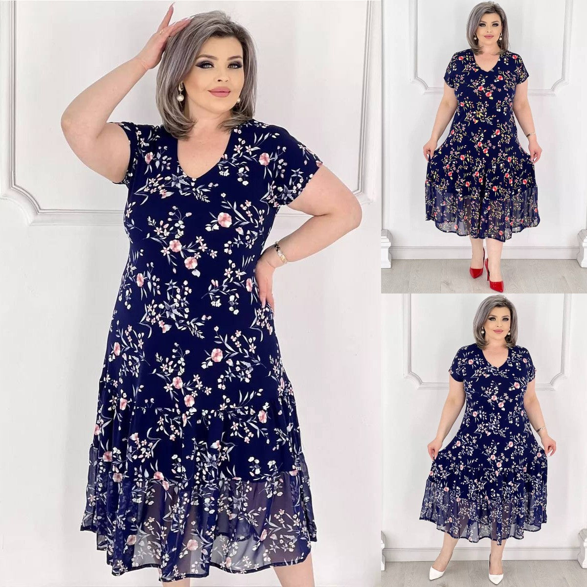 💕【S-5XL】Wysokiej jakości, wygodne i modne sukienki