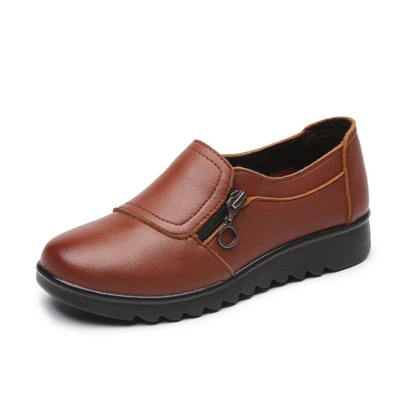 👟【45% OFF】 【35-41】 Udobne kožne cipele, mekani potplat, ne klize, otporne na habanje, kvaliteta zajamčena