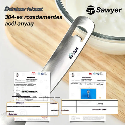 🔥50% kedvezmény🔥🥄304 rozsdamentes acél multifunkciós kanál és szűrő