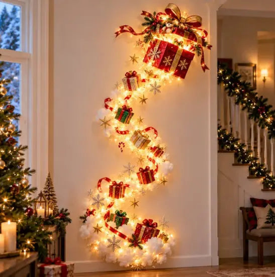 📢 Časovo obmedzená ponuka: Zľava 48 % ✨ Nástenná lampa „Christmas Magic Trail“ – dotyk vianočnej mágie na vašej stene.
