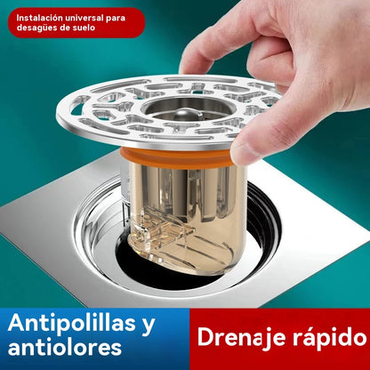 🔥【Αγοράστε 1 και πάρτε 1 δωρεάν】✨Πυρήνας αποστράγγισης δαπέδου γενικής χρήσης κατά των οσμών με μεγάλο πάνελ κηρήθρας