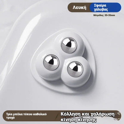 🔥1 súprava 10 kusov/23 eur🔥🌟Otočná kladka o 360°, silná nosnosť, univerzálna kladka pre domáce použitie✅