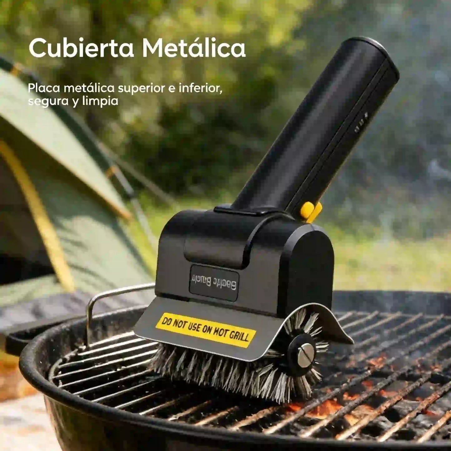 🔋🧹 Akkumulátoros elektromos grilltisztító kefe – lítium akkumulátorral, multifunkcionális és könnyen használható 🔥🍖