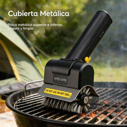🔋🧹 Akkumulátoros elektromos grilltisztító kefe – lítium akkumulátorral, multifunkcionális és könnyen használható 🔥🍖