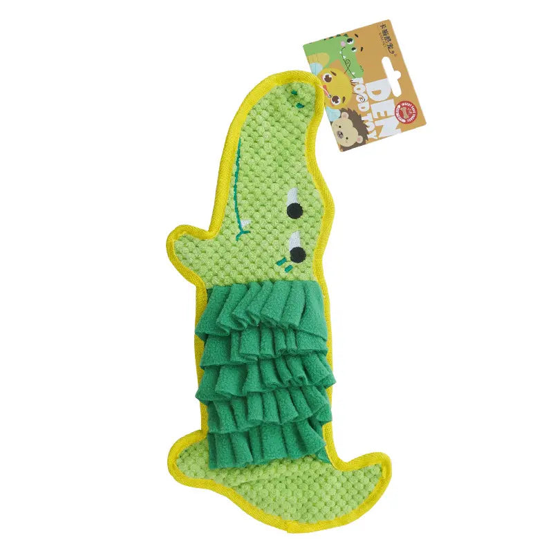 Alfombrilla olfativa para perros, juguete educativo y antiestrés para mascotas.