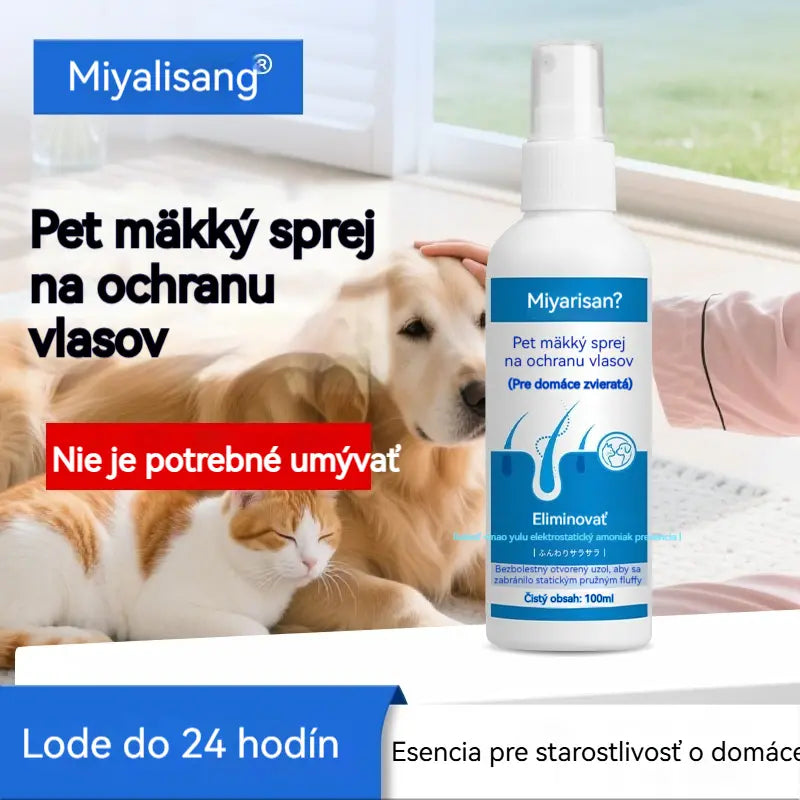 🐶🐱Jemný rozčesávací sprej pre domáce zvieratá na zacuchanú srsť