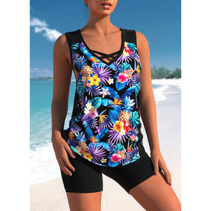 👙【S-5XL】Dvoudílné sportovní plavky pro ženy