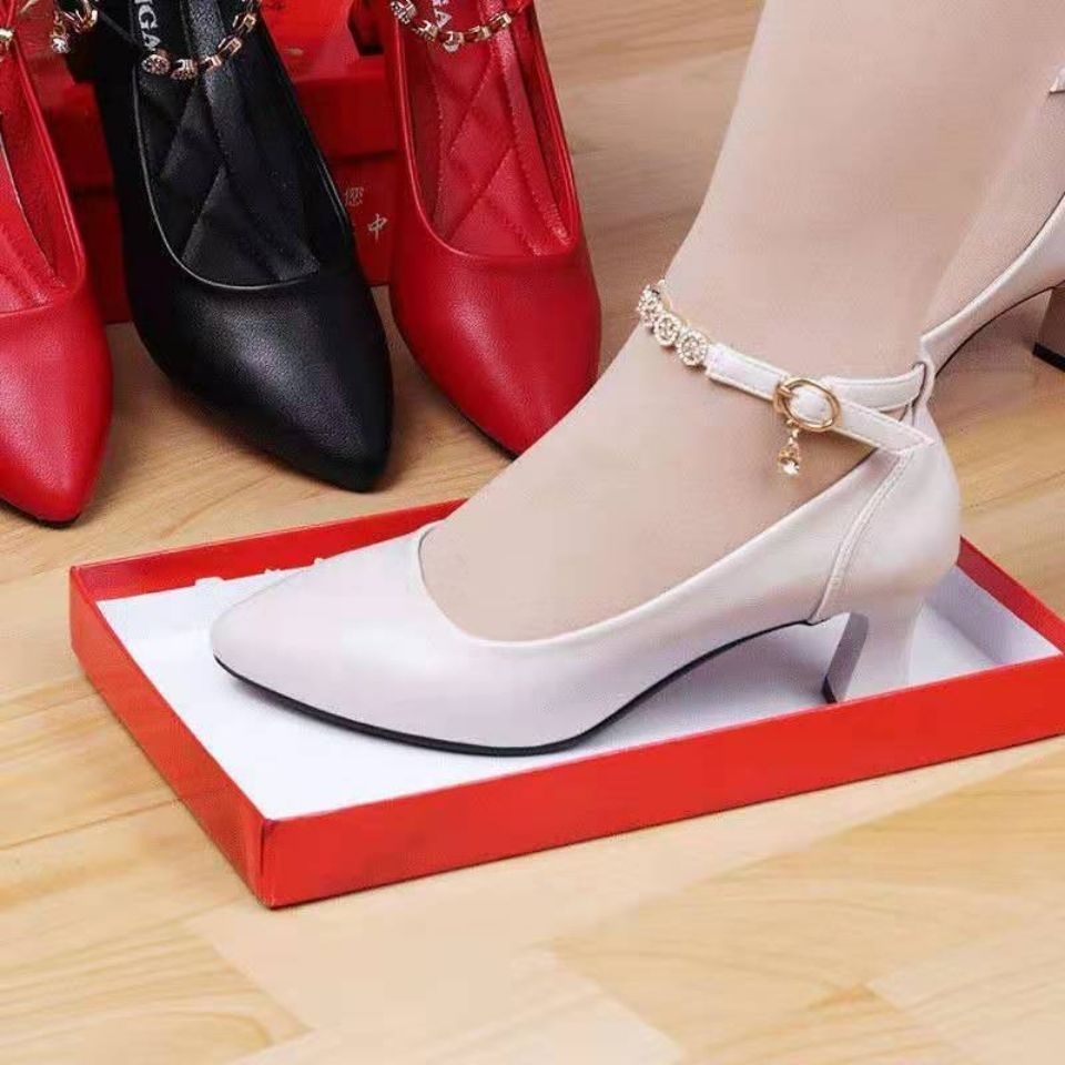 ✨👠【35-40】Nowe letnie modne buty na obcasie z miękką podeszwą 2025