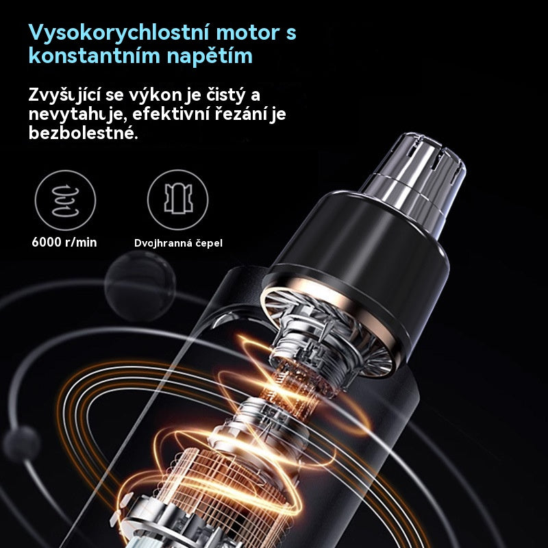 📢👨Univerzální multifunkční elektrický zastřihovač chloupků v nose s digitálním displejem