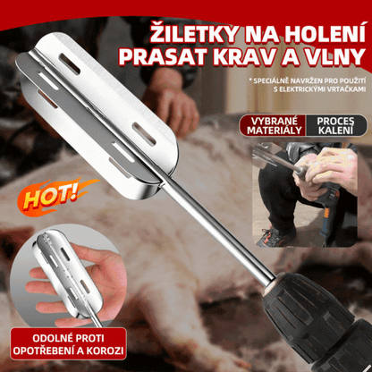 🐷🪒👨‍🌾🔥Μηχανή αποτρίχωσης σχεδιασμένη για σφαγή, ηλεκτρική ξύστρα χοίρων, ισχυρό εργαλείο για την αφαίρεση τριχών από χοίρους.
