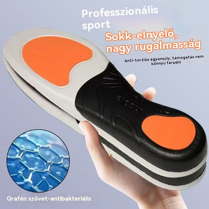 ⚡【Vásároljon 1 párat, és kapjon 1-et ingyen! 】👟 Sport ütéscsillapító talpbetét lábboltozat-támasztással – egész napos kényelem, hatékonyan védi a lábadat az ütésektől 🏃‍♂️