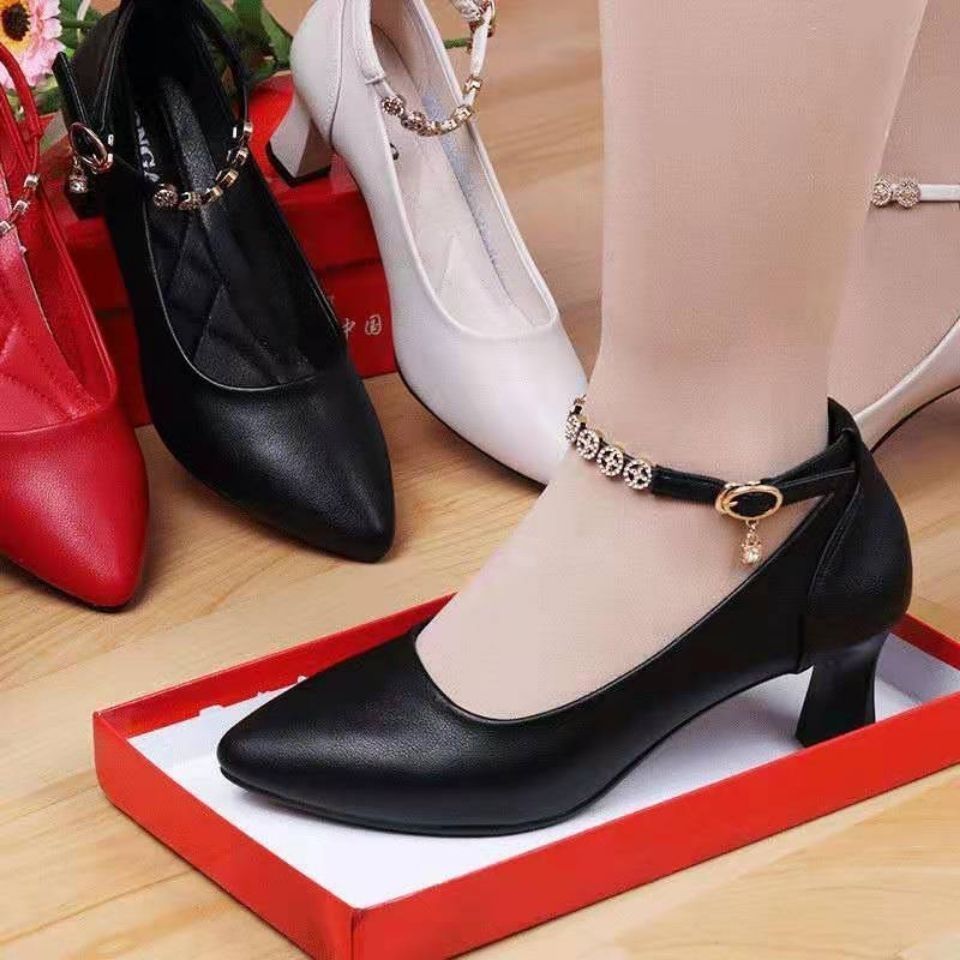 ✨👠【35-40】Nowe letnie modne buty na obcasie z miękką podeszwą 2025